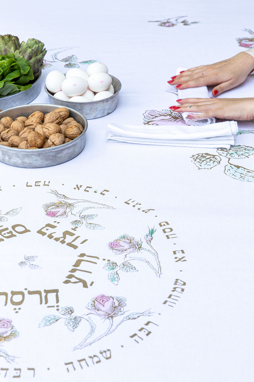 מפת צלחת פסח