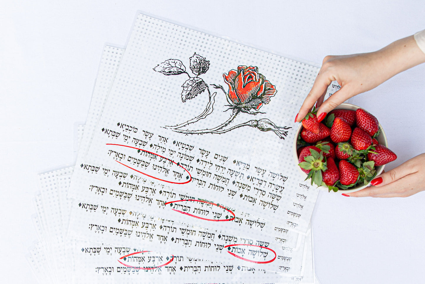 אחד אלוהינו; שלושה עשר פלייסמטס