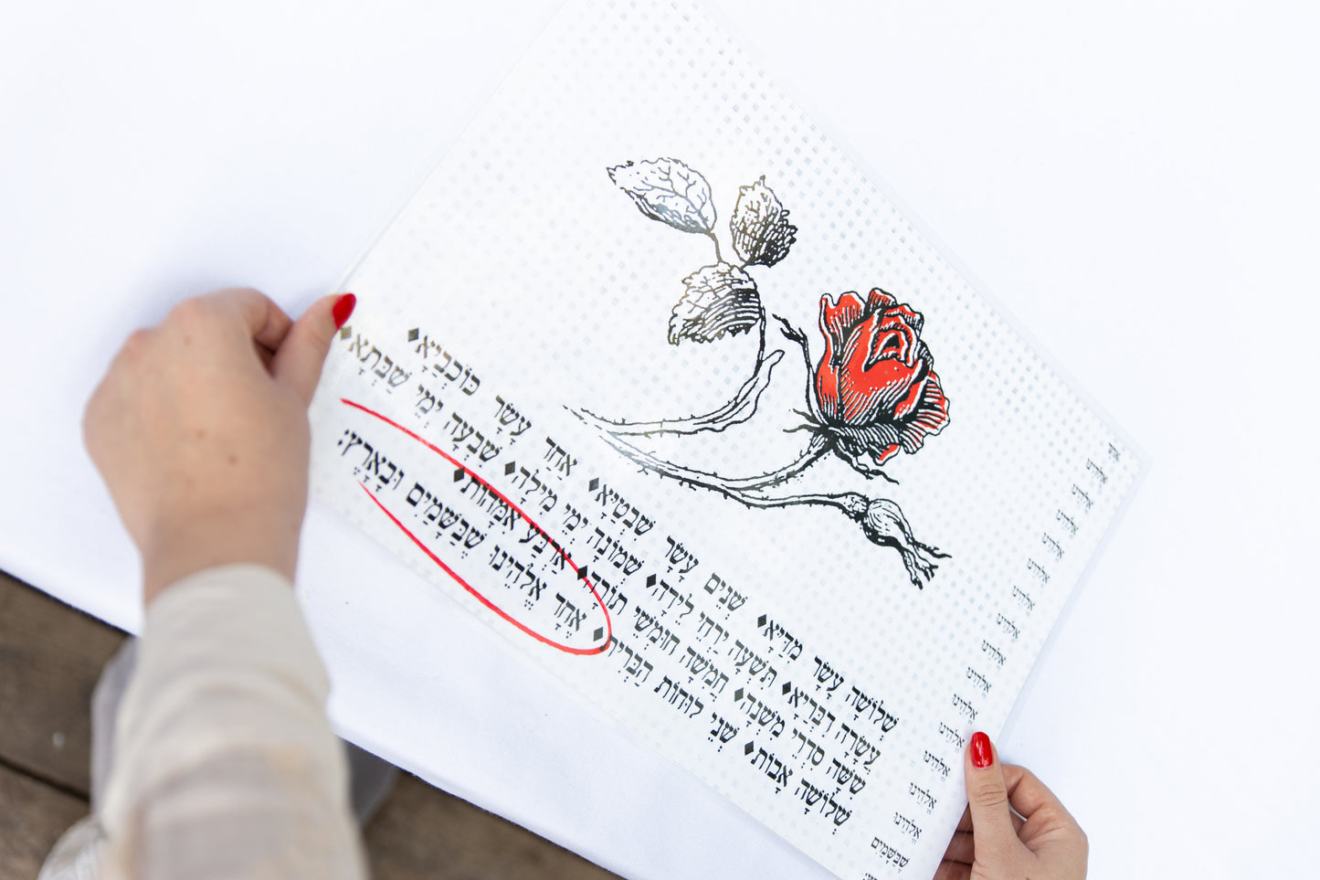 אחד אלוהינו; שלושה עשר פלייסמטס